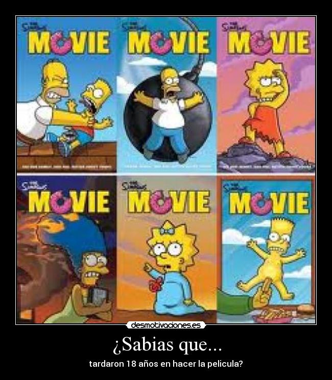 carteles los simpson desmotivaciones