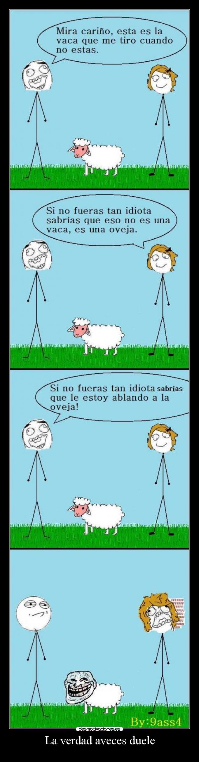 La verdad aveces duele -