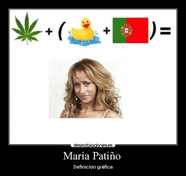 María Patiño - Definición gráfica