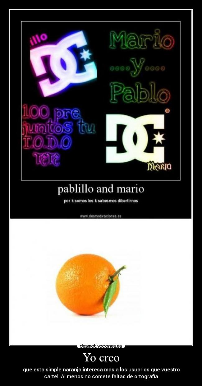 Yo creo - 
