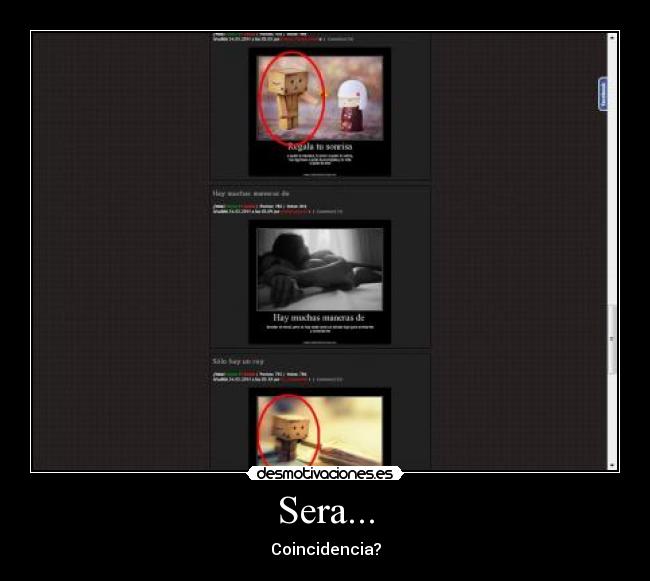 Sera... - Coincidencia?