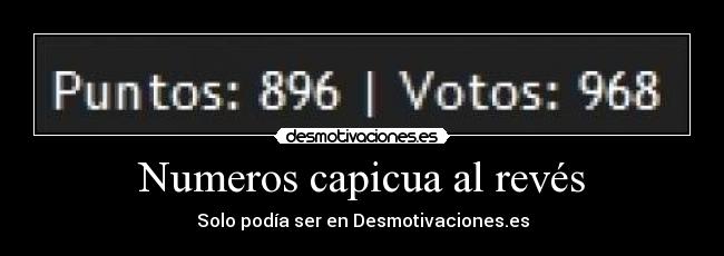 carteles capicua numero desmotivaciones