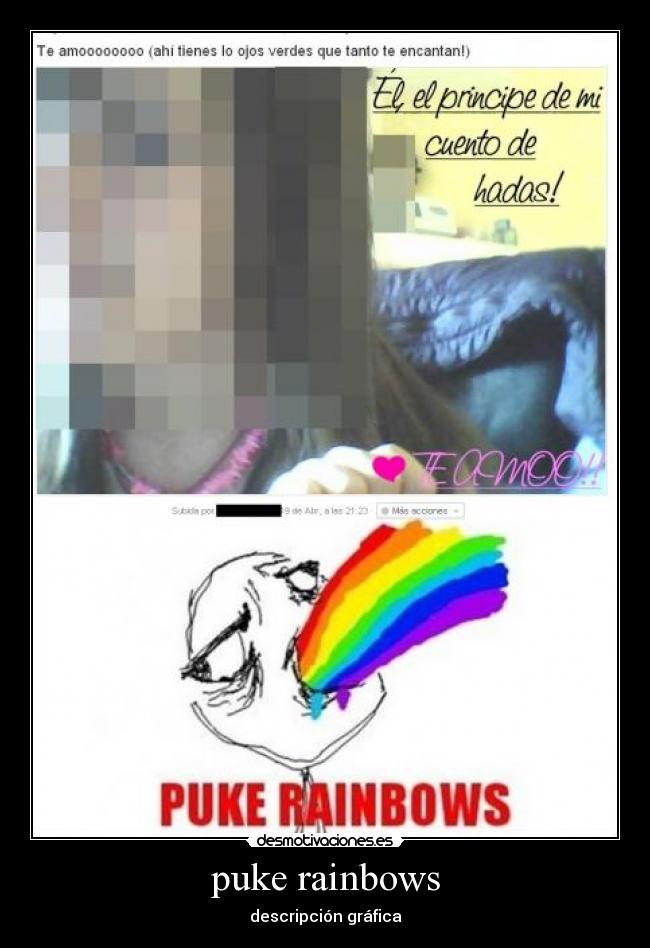 puke rainbows -