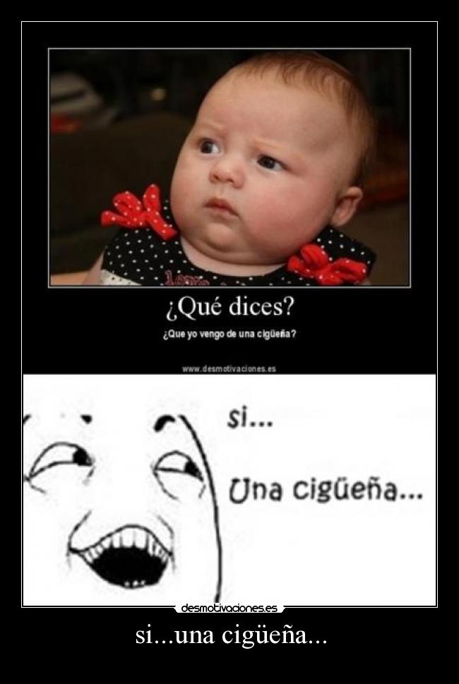 si...una cigüeña... - 