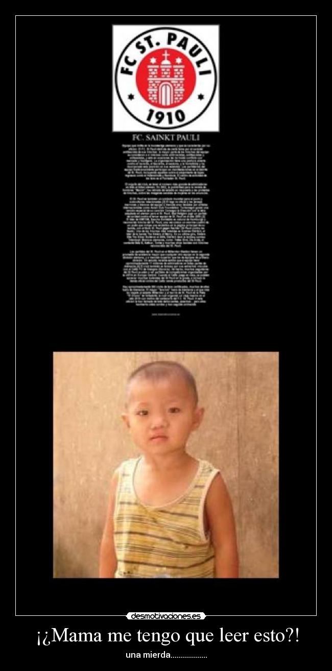 ¡¿Mama me tengo que leer esto?! -