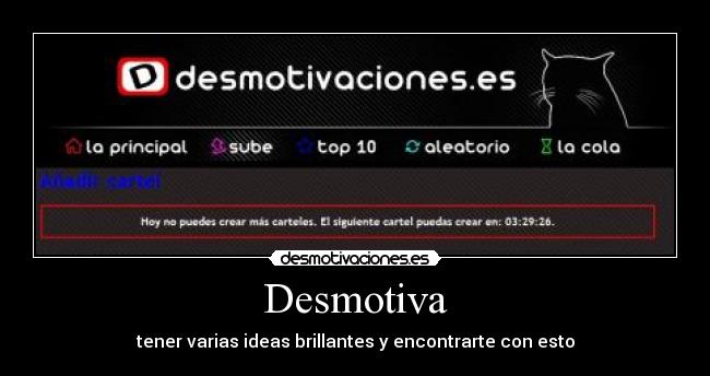 Desmotiva -