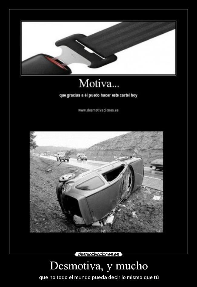Desmotiva, y mucho - 