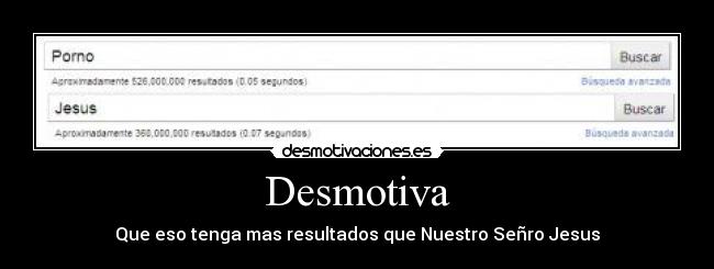 Desmotiva - Que eso tenga mas resultados que Nuestro Señro Jesus