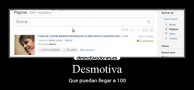 Desmotiva - Que puedan llegar a 100