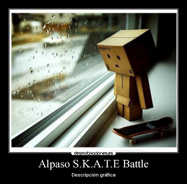 Alpaso S.K.A.T.E Battle - Descripción gráfica