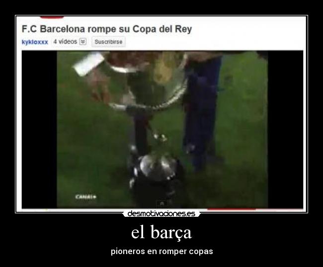 el barça -