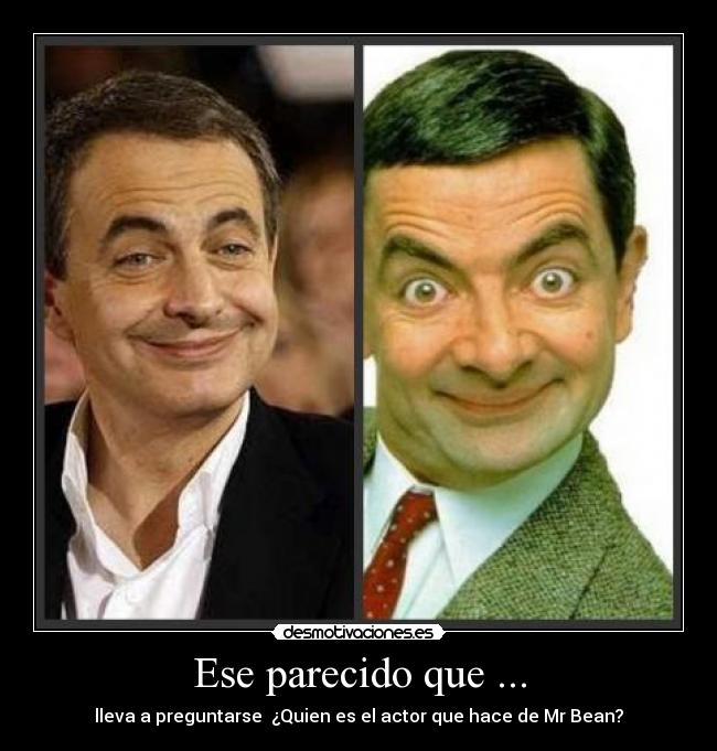 Ese parecido que ... - 