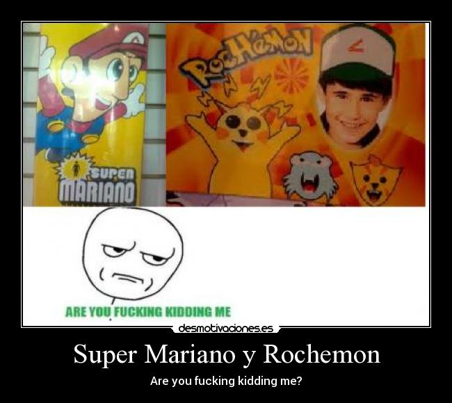 Super Mariano y Rochemon -