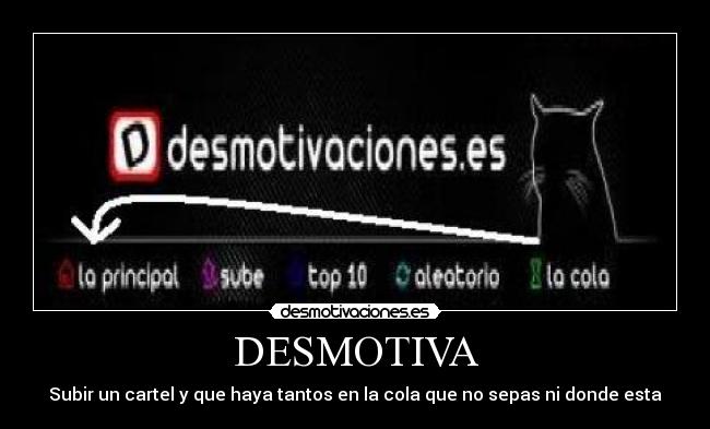 DESMOTIVA -