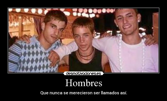 Hombres -