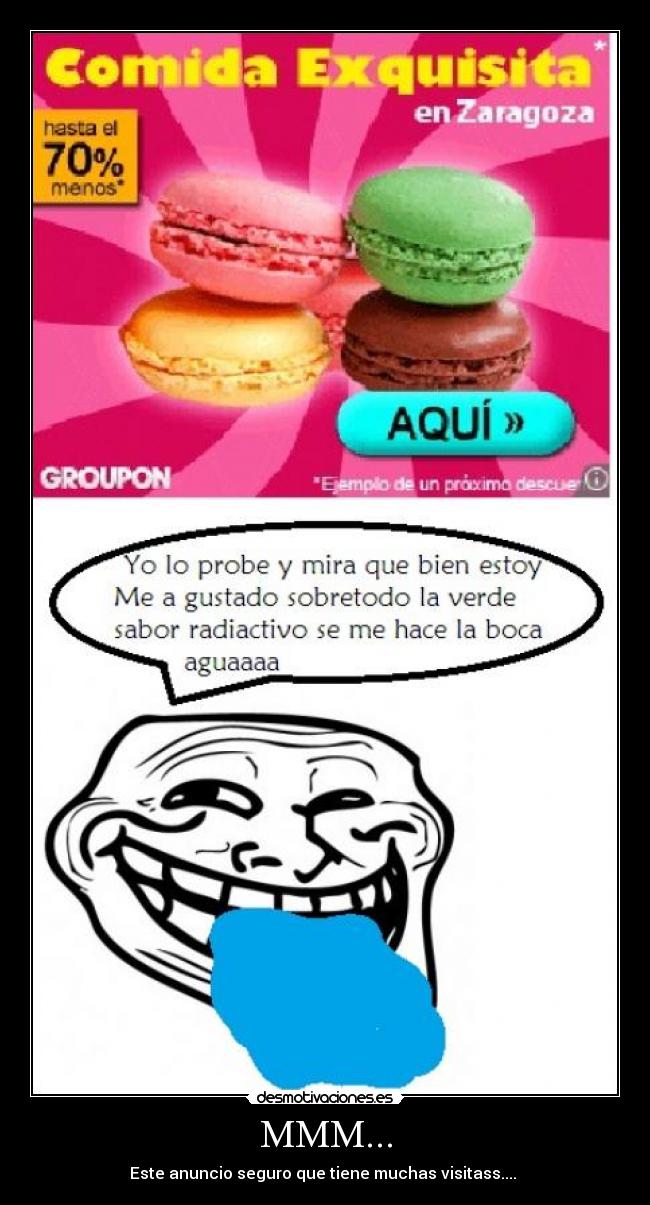 MMM... - Este anuncio seguro que tiene muchas visitass....