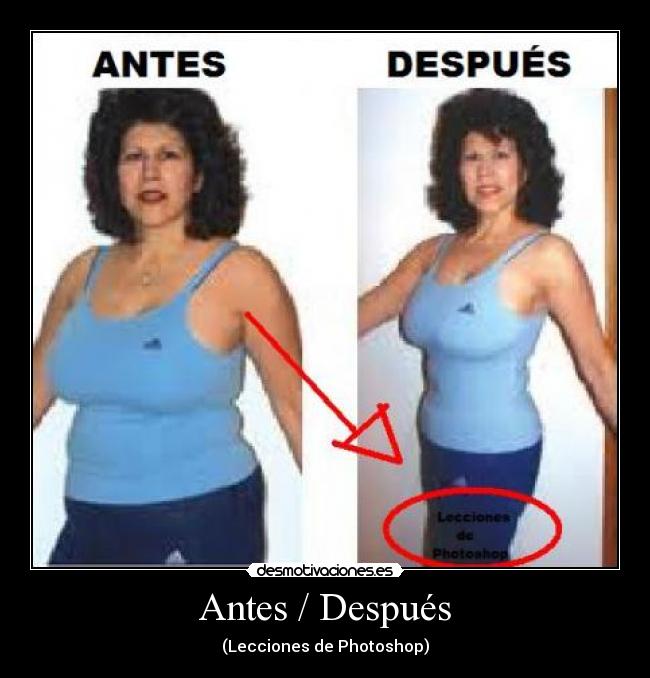 Antes / Después - (Lecciones de Photoshop)