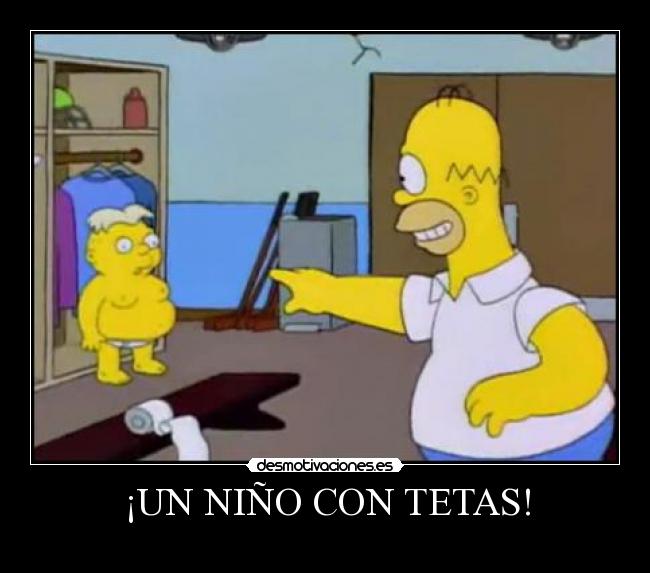 ¡UN NIÑO CON TETAS! - 