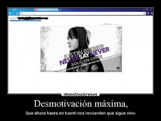 Desmotivación máxima, - 