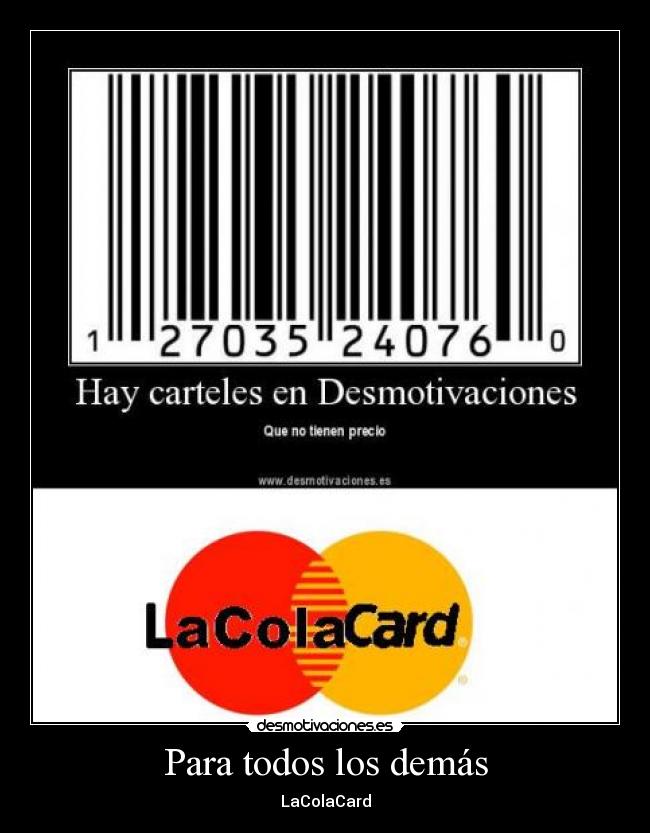 carteles colacard kitin373 paint desmotivaciones
