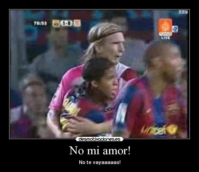 No mi amor! - 