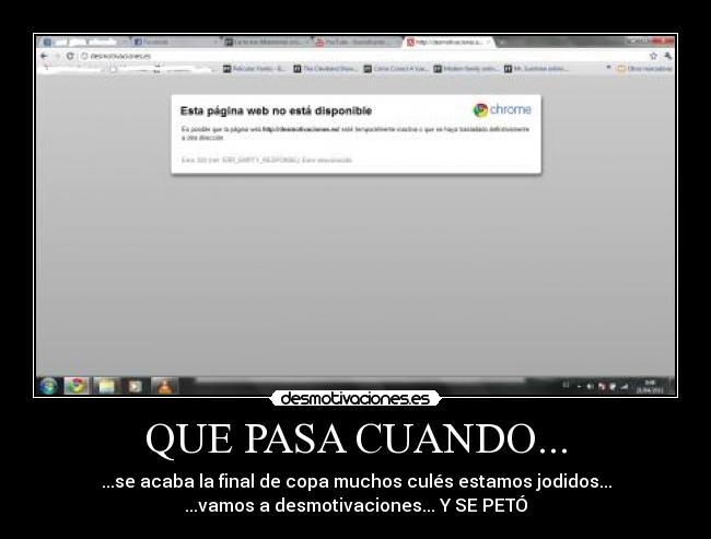 QUE PASA CUANDO... - 