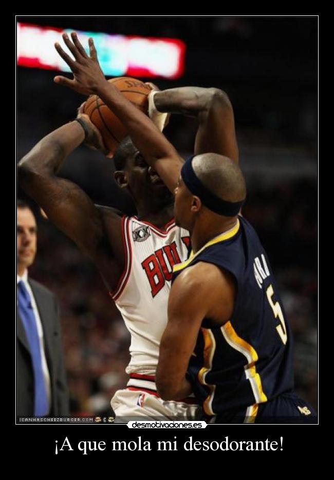 ¡A que mola mi desodorante! -