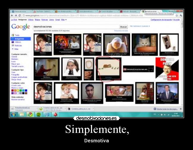 Simplemente, - Desmotiva