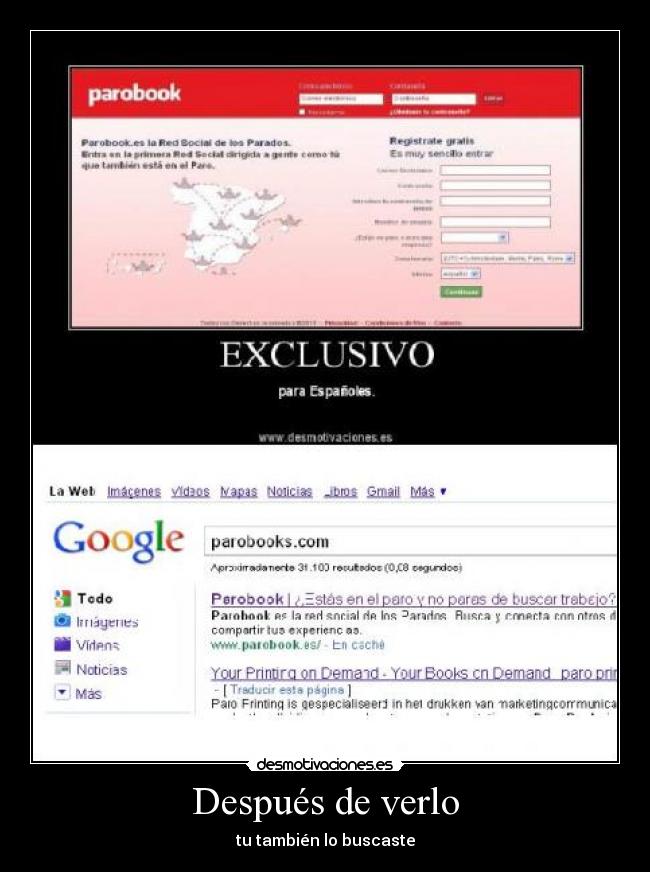Después de verlo - tu también lo buscaste