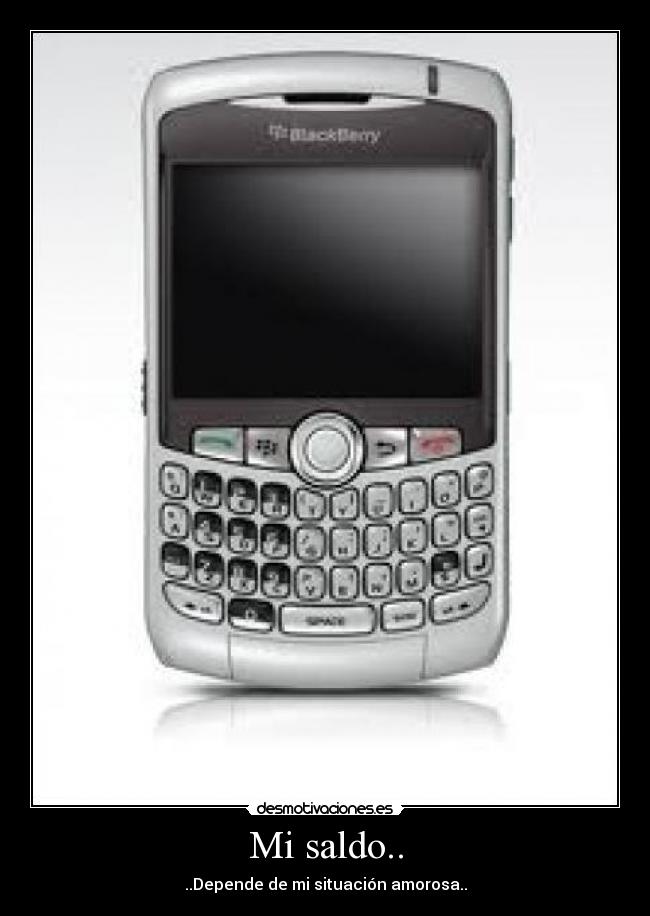 Mi saldo.. - 