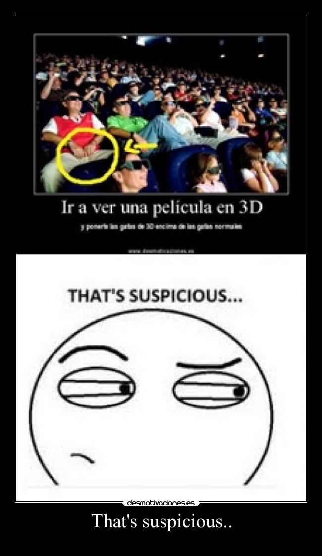 Thats suspicious.. -