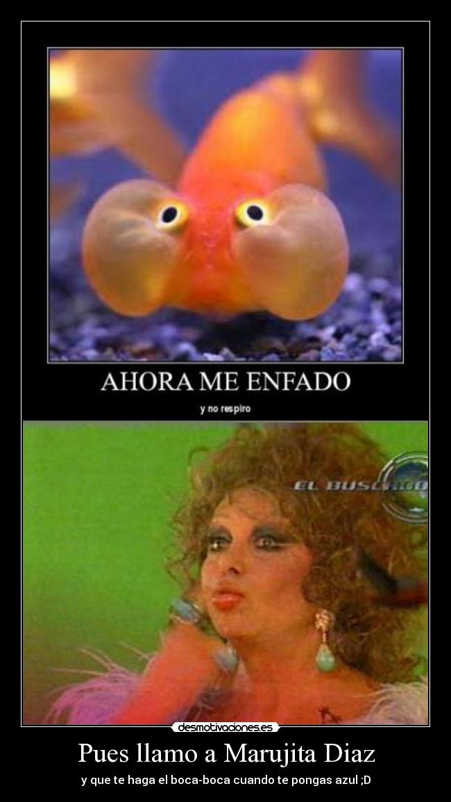 Pues llamo a Marujita Diaz - y que te haga el boca-boca cuando te pongas azul ;D