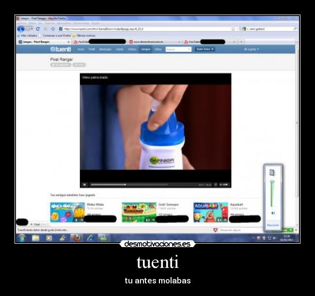 tuenti - tu antes molabas