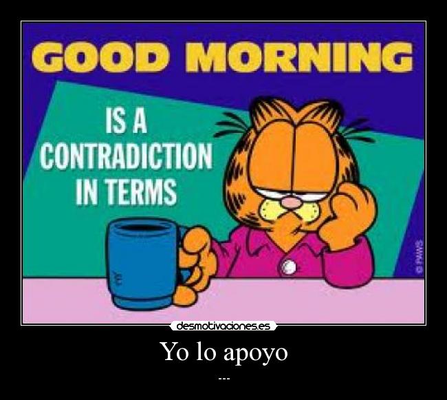 Yo lo apoyo - 