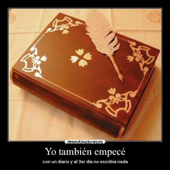 Yo también empecé - 