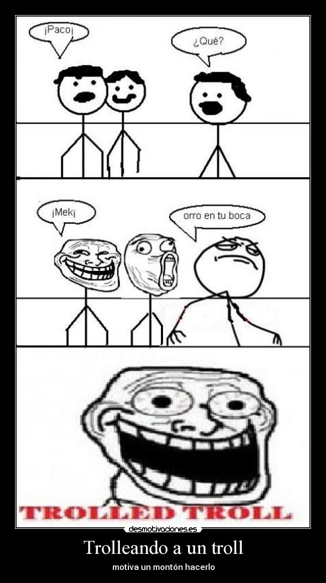 Trolleando a un troll - 