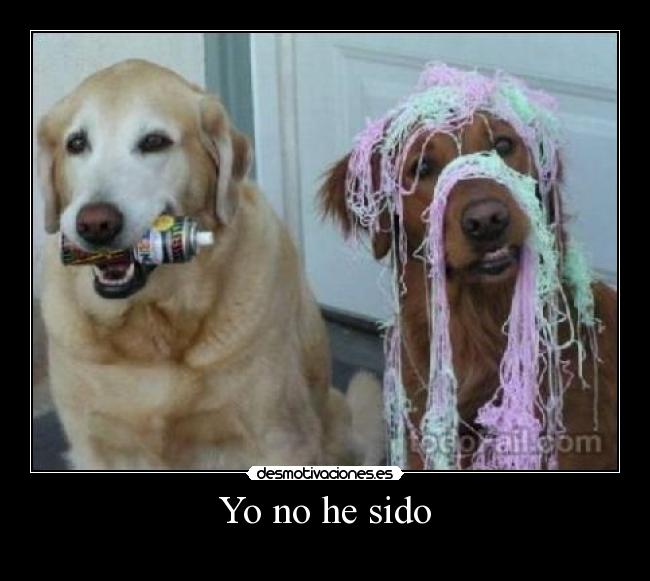 Yo no he sido -