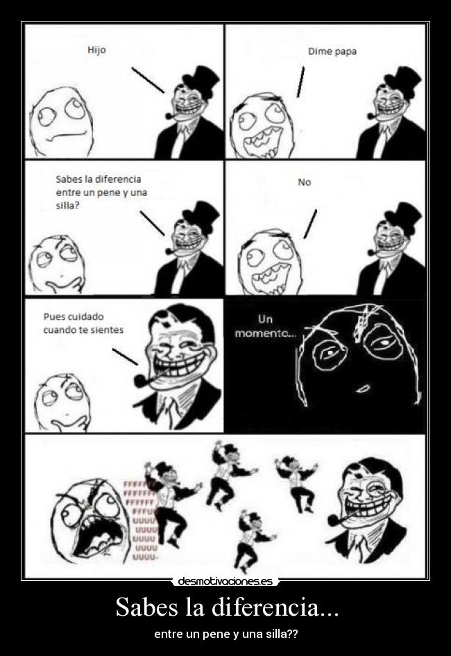 Sabes la diferencia... -