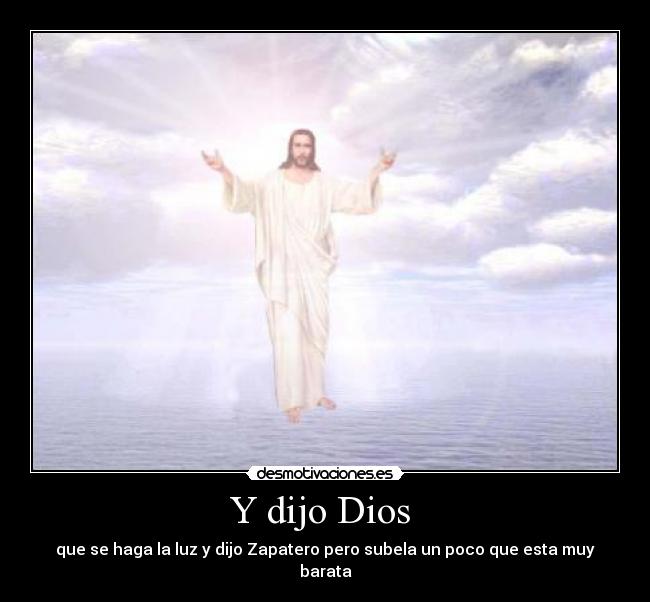 Y dijo Dios  - 