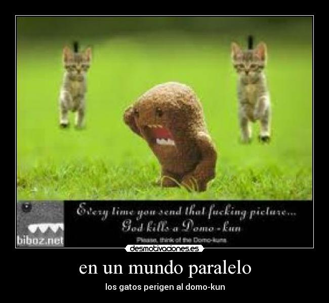 en un mundo paralelo -