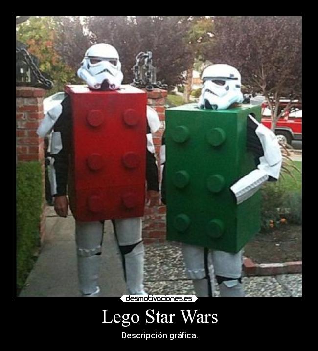 carteles lego star wars disfraz desmotivaciones