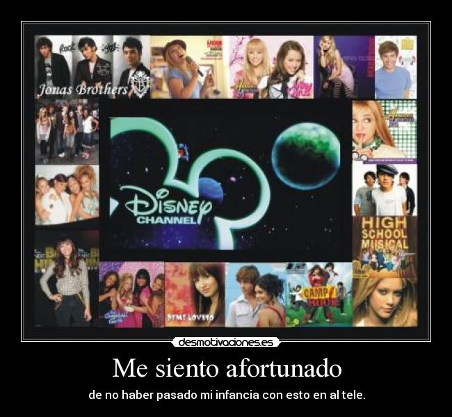 Me siento afortunado -