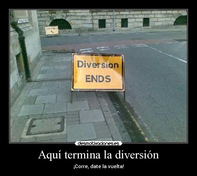 carteles aqui termina desmotivaciones