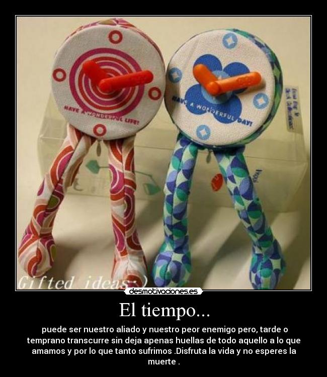 El tiempo... -