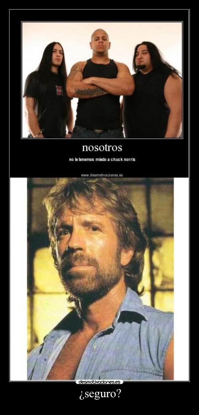 ¿seguro? -
