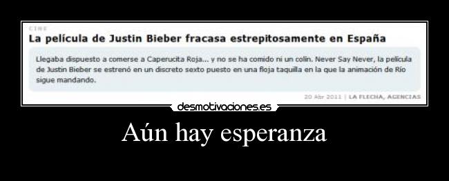 carteles esperanza justin bieber desmotivaciones