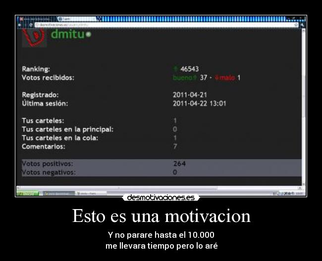 Esto es una motivacion - 