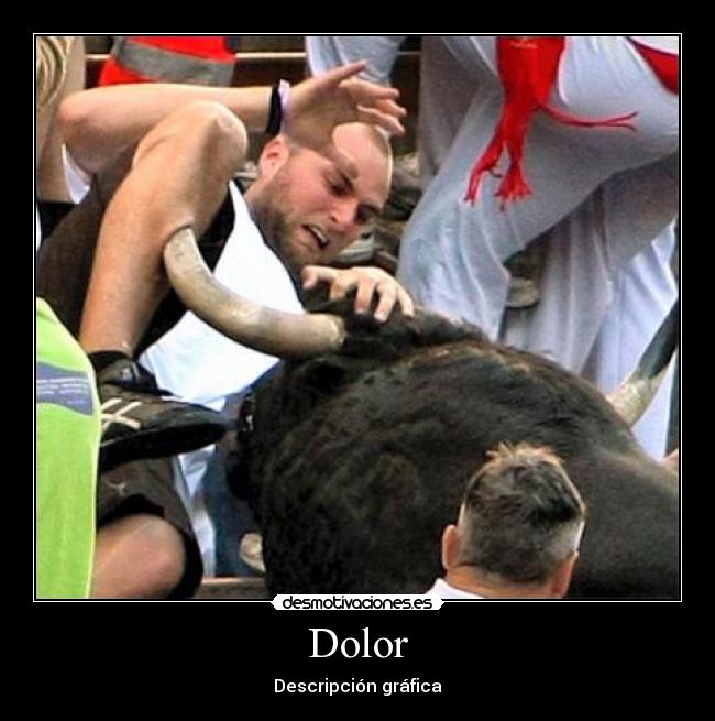 Dolor - Descripción gráfica