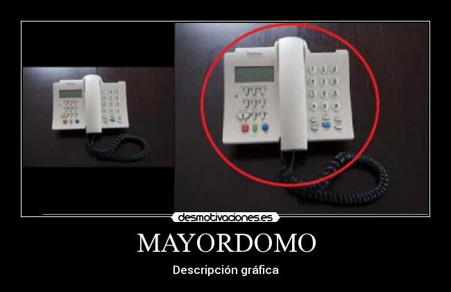 carteles mayordomo desmotivaciones