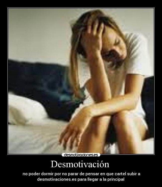 Desmotivación -
